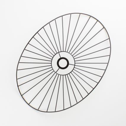 Brilagi - LED-Aufbau-Deckenleuchte CERIA WIRE 1xE27/40W/230V 40x56 cm schwarz/Eiche