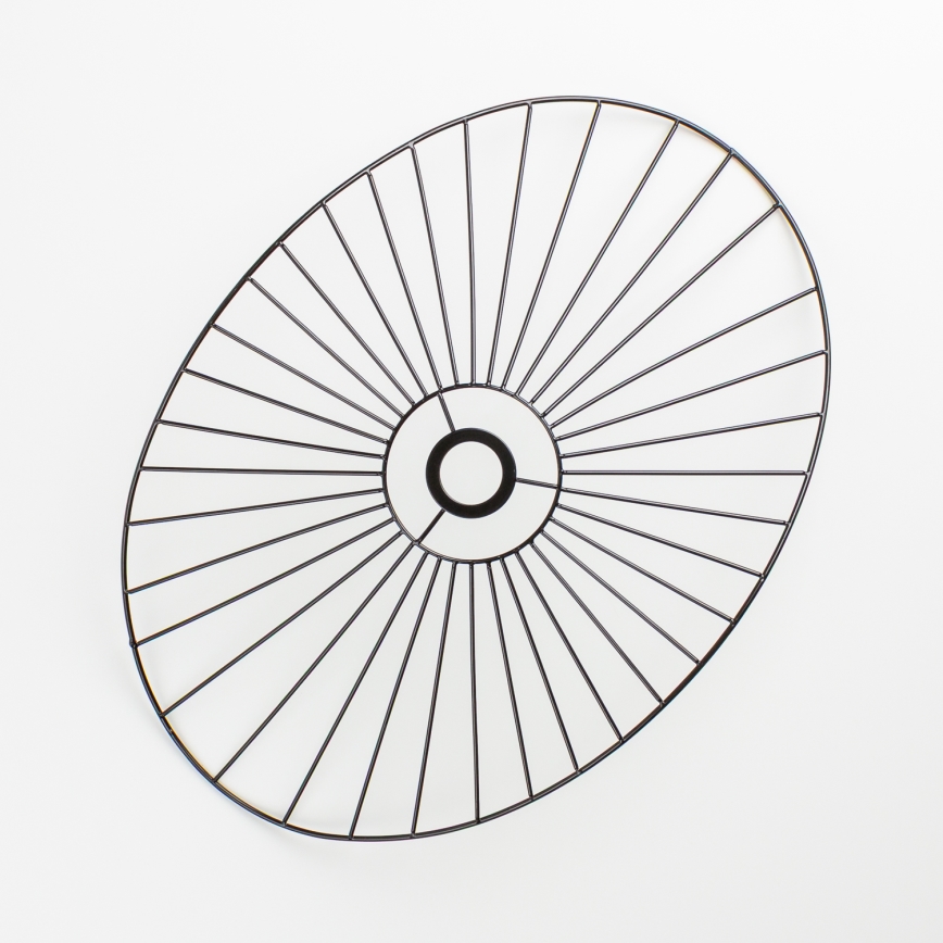 Brilagi - LED-Aufbau-Deckenleuchte CERIA WIRE 1xE27/40W/230V 40x56 cm schwarz/Eiche