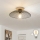 Brilagi - LED-Aufbau-Deckenleuchte CERIA WIRE 1xE27/40W/230V Ø 38 cm Schwarz/Eiche