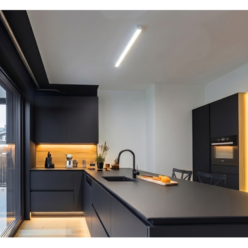 Brilagi - LED Deckenaufbauleuchte FULLDAY LED/10/15/20W/230V 2700/4000/6000K 60 cm UGR19 weiß