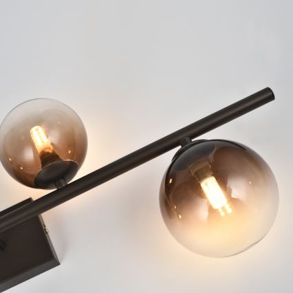 Brilagi - LED-Aufbau-Deckenleuchte MILLA 4xG9/3W/230V braun/rauchbraun