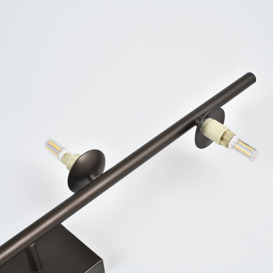 Brilagi - LED-Aufbau-Deckenleuchte MILLA 4xG9/3W/230V braun/rauchbraun