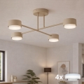 Brilagi - LED-Aufbau-Deckenleuchte MONO 4xGX53/30W/230V, beige