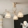 Brilagi - LED-Aufbau-Kronleuchter ANTICO 3xE27/60W/230V weiß patiniert