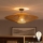 Brilagi - LED Aufbau-Kronleuchter CERIA BOHO 1xE27/60W/230V Ø 70 cm schwarz/braun