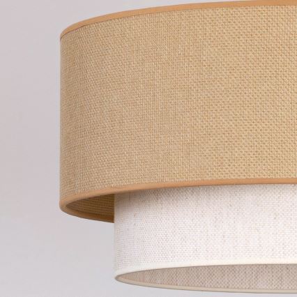 Brilagi - LED-Aufbauleuchte BOHO ECO 1xE27/10W/230V Ø 40 cm beige/creme