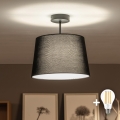 Brilagi - LED-Aufbauleuchte CERIA, 1x E27/60W/230V, Ø 30 cm, schwarz