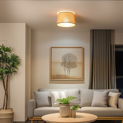 Brilagi - LED-Aufbauleuchte CERIA 1xE27/40W/230V Ø 35 cm beige