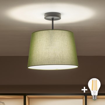 Brilagi - LED-Aufbauleuchte CERIA 1xE27/60W/230V Ø 30 cm schwarz/grün