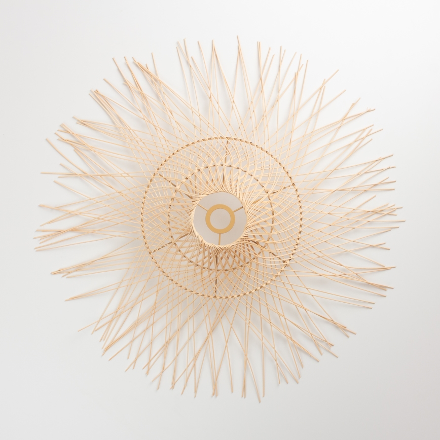 Brilagi - LED Aufbauleuchte CERIA BOHO 1xE27/40W/230V Ø 100 cm Bambus/Eiche