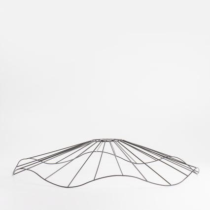 Brilagi - LED-Aufbauleuchte CERIA WIRE 1xE27/40W/230V Ø 80 cm schwarz/Eiche