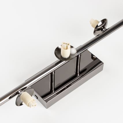 Brilagi - LED-Aufbauleuchte MILLA 7xG9/3W/230V schwarzchrom/gold