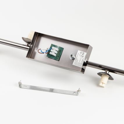 Brilagi - LED-Aufbauleuchte MILLA 7xG9/3W/230V schwarzchrom/gold