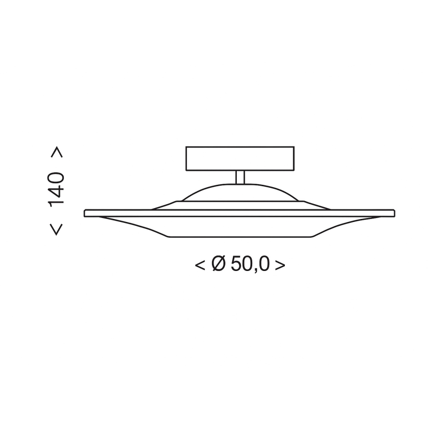 Brilagi - LED-Aufbauleuchte VERANO LED/38W/230V