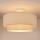 Brilagi - LED aufgesetzte Deckenleuchte BOHO ECO 1xE27/10W/230V Ø 40 cm creme