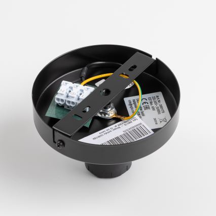 Brilagi - LED Aufgesetzte Deckenleuchte CERIA 1xE27/40W/230V Ø 45 cm schwarz