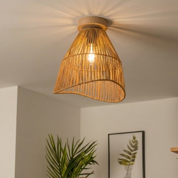 Brilagi - LED-Aufgesetzte Deckenleuchte CERIA BOHO 1xE27/40W/230V Ø 30 cm braun/Eiche