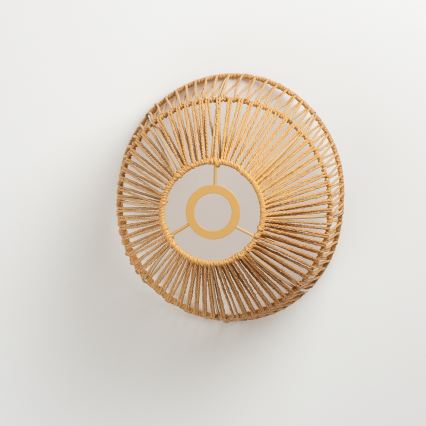 Brilagi - LED-Aufgesetzte Deckenleuchte CERIA BOHO 1xE27/40W/230V Ø 30 cm braun/Eiche