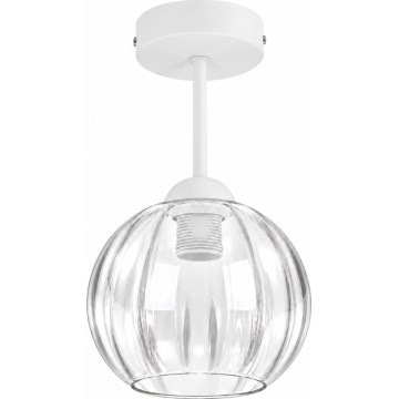 BRILAGI - LED Aufgesetzte Deckenleuchte RETRO GLASS 1xE27/60W/230V Ø 18 cm weiß/klar