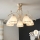 Brilagi - LED-Aufputz-Deckenleuchte ANTICO 5xE27/60W/230V 3000K weiße Patina