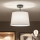 Brilagi - LED-Aufputz-Deckenleuchte CERIA 1xE27/60W/230V Ø 30 cm schwarz/weiß