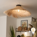 BRILAGI - LED-Aufputz-Deckenleuchte CERIA BOHO 1xE27/40W/230V Ø 70 cm Rattan