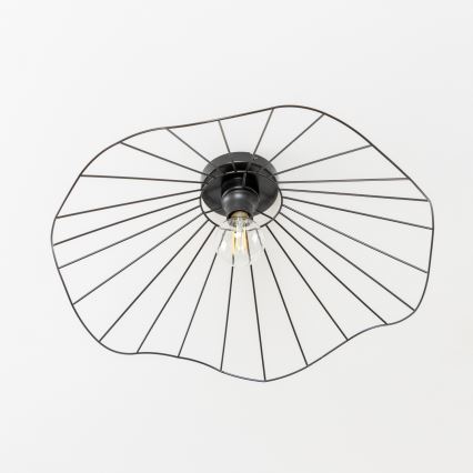 Brilagi - LED-Aufputz-Deckenleuchte CERIA WIRE 1xE27/40W/230V Ø 60 cm schwarz
