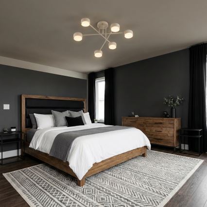 Brilagi - LED-Aufputz-Deckenleuchte MONO 6xGX53/12W/230V beige