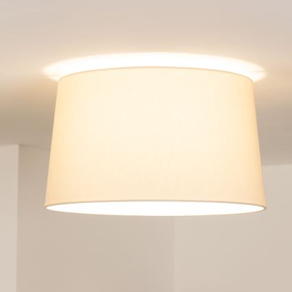 Brilagi - LED-Aufputzleuchte CERIA 1xE27/40W/230V Ø 45 cm beige
