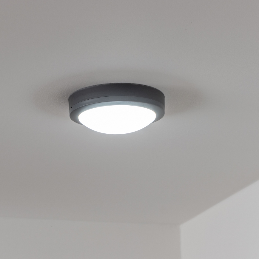Brilagi - LED Außen-Deckenleuchte LED/13W/230V Ø 17 cm IP54 Anthrazit