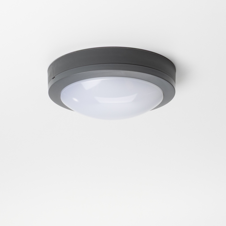 Brilagi - LED Außen-Deckenleuchte LED/13W/230V Ø 17 cm IP54 Anthrazit