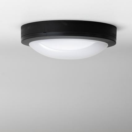 Brilagi - LED Außen-Deckenleuchte LED/20W/230V Ø 23 cm IP54 Anthrazit