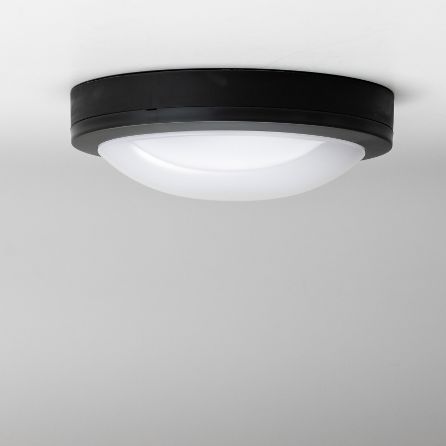 Brilagi - LED Außen-Deckenleuchte LED/20W/230V Ø 23 cm IP54 Anthrazit