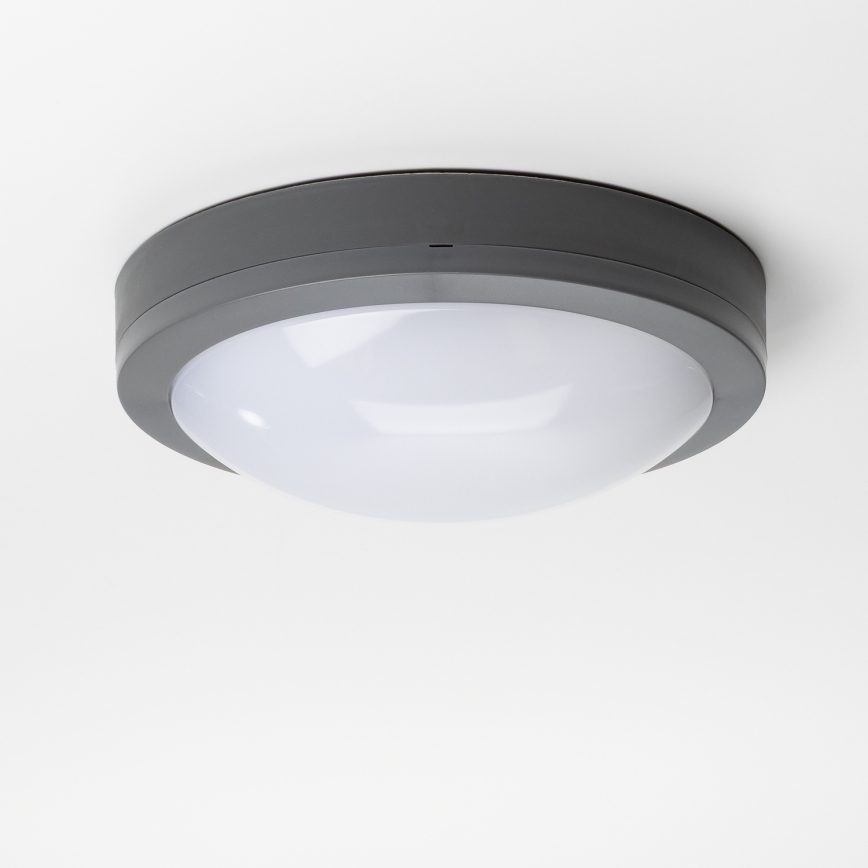 Brilagi - LED Außen-Deckenleuchte LED/20W/230V Ø 23 cm IP54 Anthrazit