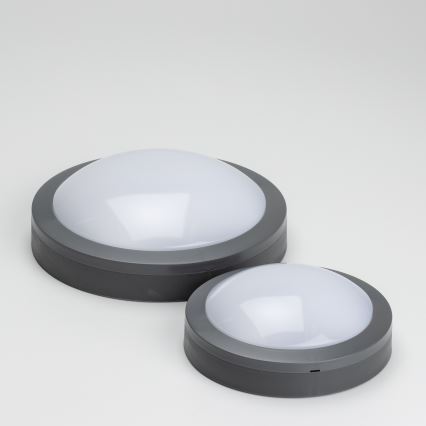 Brilagi - LED Außen-Deckenleuchte LED/20W/230V Ø 23 cm IP54 Anthrazit