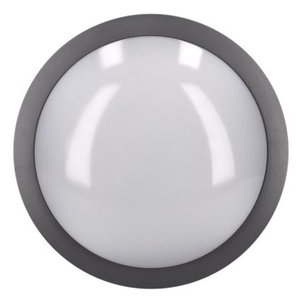 Brilagi - LED Außen-Deckenleuchte LED/20W/230V Ø 23 cm IP54 Anthrazit