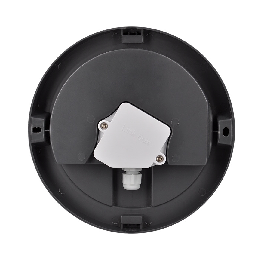 Brilagi - LED Außen-Deckenleuchte LED/20W/230V Ø 23 cm IP54 Anthrazit