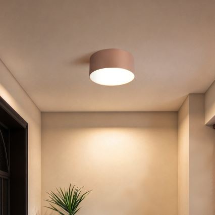 BRILAGI - LED Außen-Deckenleuchte FORIS LED/14W/230V Ø 12 cm bronzefarben IP44