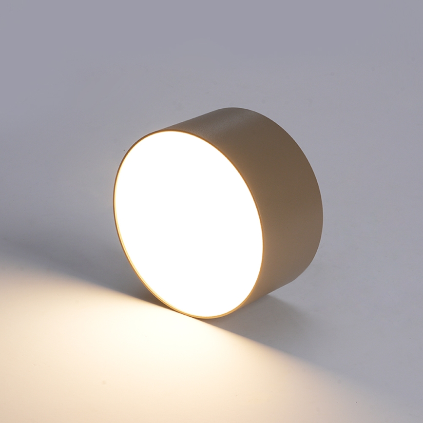 BRILAGI - LED Außen-Deckenleuchte FORIS LED/20W/230V Ø 15 cm beige IP44