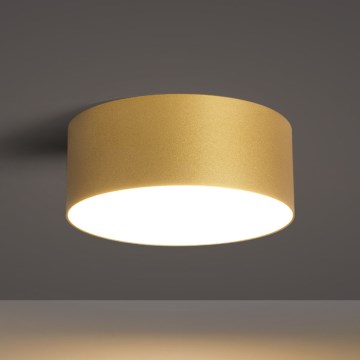 BRILAGI - LED Außen-Deckenleuchte FORIS LED/20W/230V Ø 15 cm goldfarben IP44