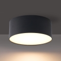 BRILAGI - LED Außen-Deckenleuchte FORIS LED/20W/230V Ø 15 cm schwarz IP44