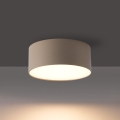 BRILAGI - LED Außen-Deckenleuchte FORIS LED/9W/230V Ø 9 cm beige IP44