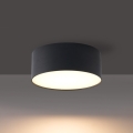 BRILAGI - LED Außen-Deckenleuchte FORIS LED/9W/230V Ø 9 cm schwarz IP44