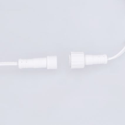 Brilagi - LED Außen-Lichterkette GIRLANDA 10xE12/0,6W/230V 8m weiß IP44 warmweiß