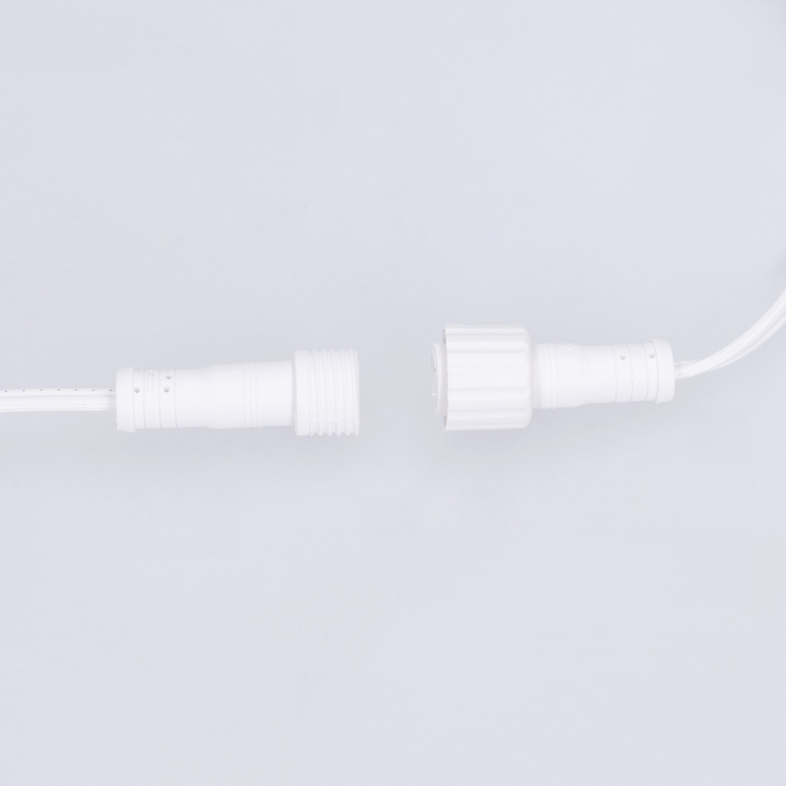 BRILAGI - LED-Außen-Lichterkette GIRLANDA 10xE12/0,6W/230V 8m weiß IP44 warmweiß