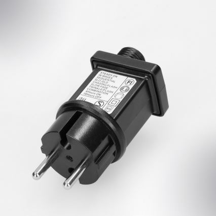 Brilagi - LED-Außen-Lichterkette 200 LEDs / 8 Funktionen 13 m IP44 warmweiß Eiszapfen