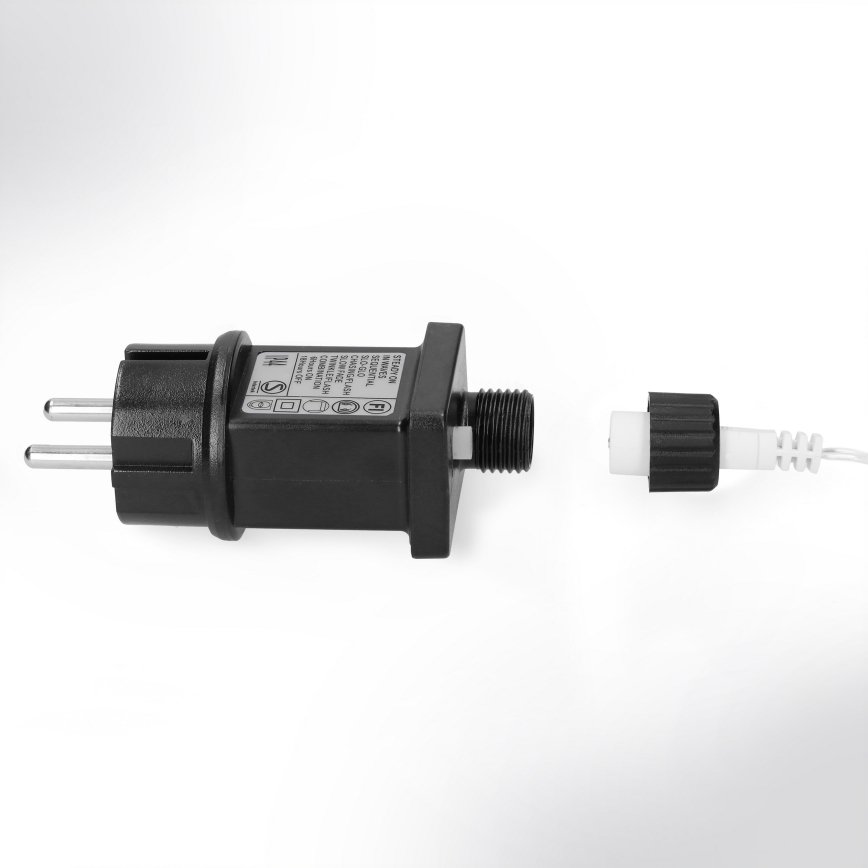 Brilagi - LED Außen-Lichterkette 200xLED/8 Funktionen 13m IP44 kaltweiß Eiszapfen