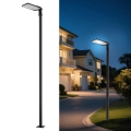 Brilagi - LED-Außen-Straßenleuchte mit 3 m Mast und Gelenk URBANLIGHT LED/200W/230V schwarz IP65