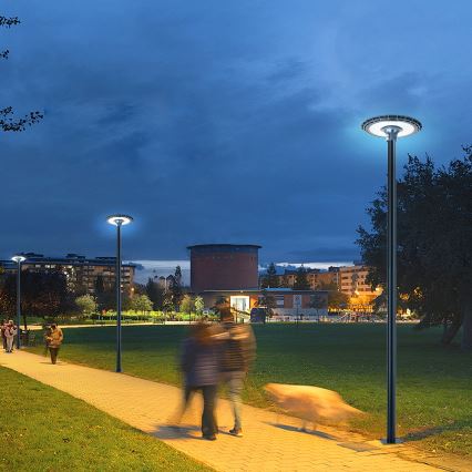 Brilagi - LED-Außen-Straßenleuchte mit 3-m-Mast URBANSPARK LED/120W/230V Anthrazit IP65