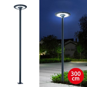 Brilagi - LED-Außen-Straßenleuchte mit 3-m-Mast URBANSPARK LED/120W/230V Anthrazit IP65
